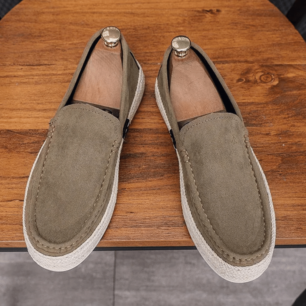 Leather Moccasins for Men Nantes