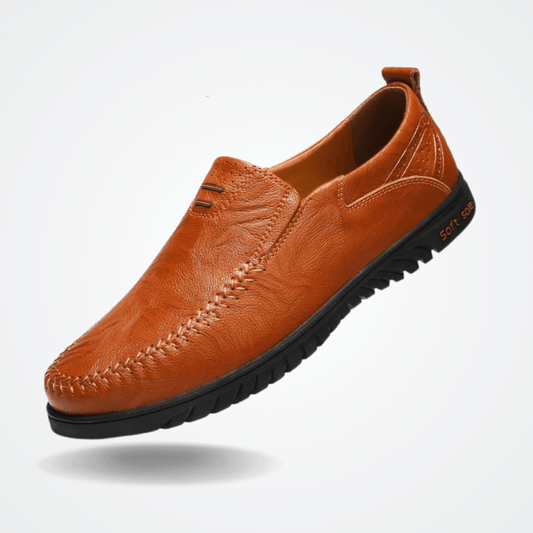 Men's Leather Moccasin Pisa Verno