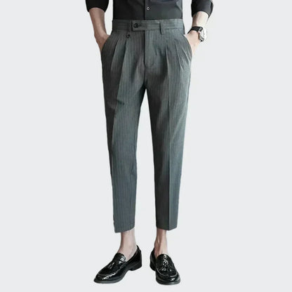 Striped Suit Trousers Verno