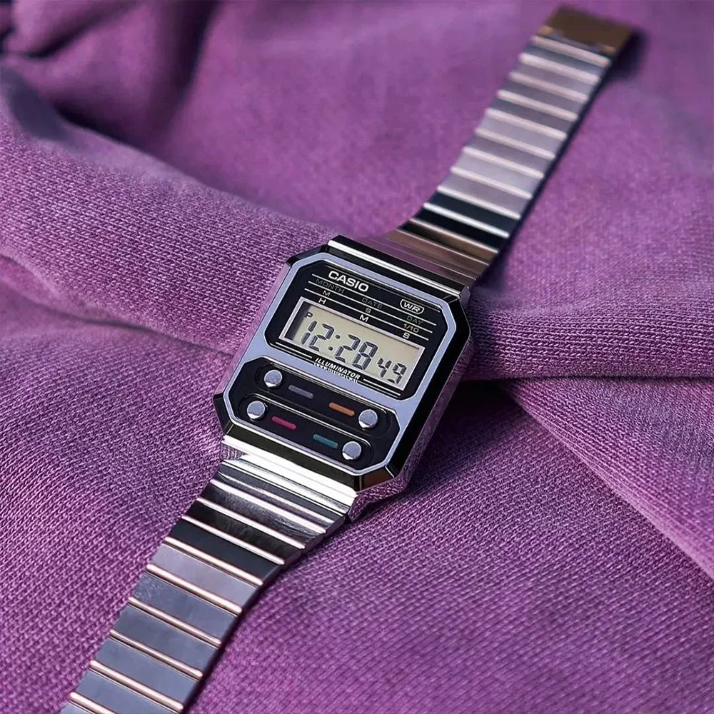 Casio watch for men top luxury fashions Calculator Model  Personalized trendy style relogio masculino часы женские  A100WE-1A/7B