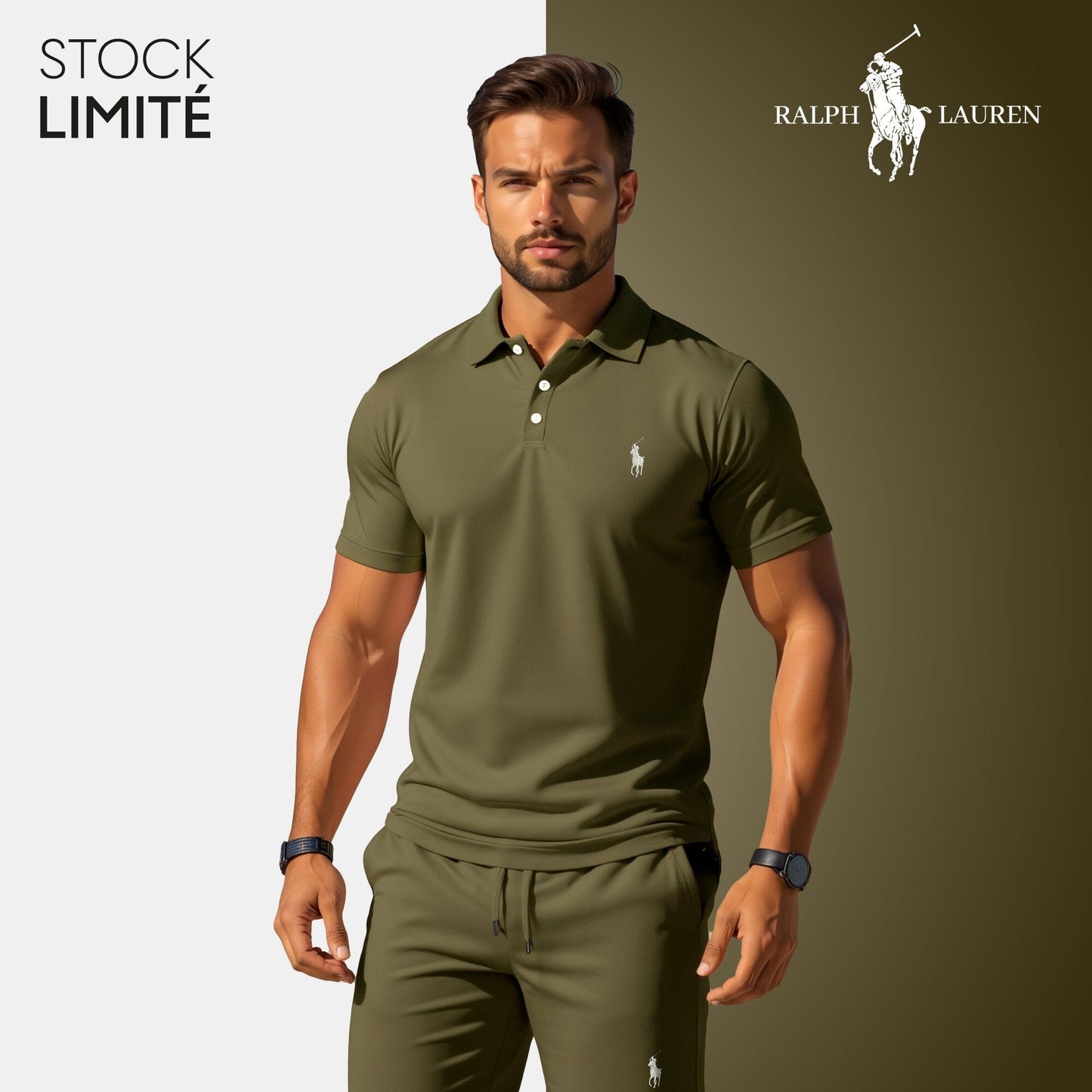 Men's Polo & Shorts Set – R&L® | Limited Edition