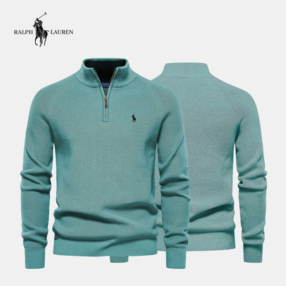 R&L Zip Neck Sweater (CLEARANCE) - Limited Stock